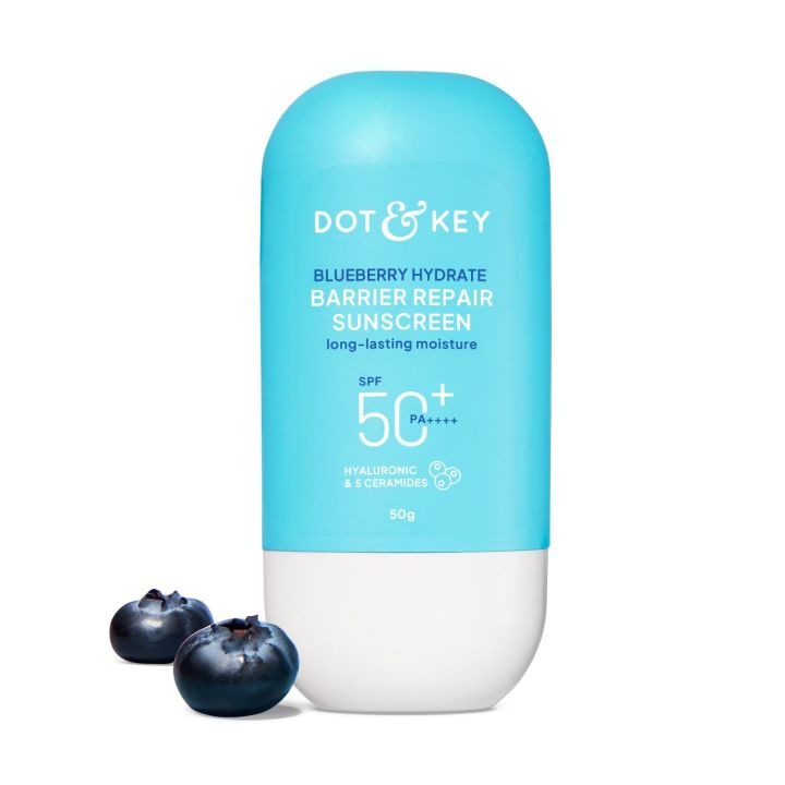 Dot%20&%20Key%20Bluberry%20Hydrate%20Barrier%20Repair%20Sunscreen%20SPF%2050+,%20PA++++%20%7C%20For%20Dry%20&%20Sensitive%20Skin%20%7C%20Non%20-%20Greasy%20Finish%20%7C%20No%20White%20Cast%20%7C%20UV%20&%20Blue%20Light%20Protection%20%7C%20Broad%20Spectrum%20%7C%2050g%20(seal%20open%20box)%20-%20Image%203