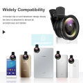 DoomHot Mobile Phone Camera Lens Cell Phone Lens Wide Angle Micro Camera 2 IN 1 Clip Lens Professional Universal Clip Phone Lens For Samsung Xiaomi. 