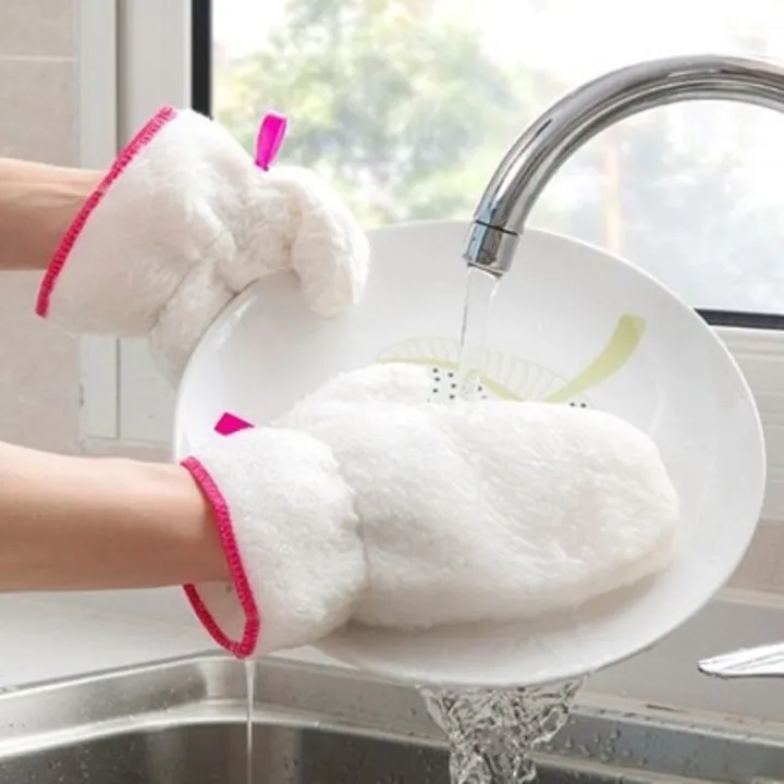 Zhangji%20Household%20Waterproof%20Non-stick%20Dish%20Washing%20Gloves%20Bamboo%20Fiber%20Non-slip%20Suspension%20Cleaning%20Hand%20Towel%20Kitchen%20Supplies%20-%20Image%206