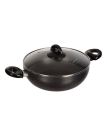 Kiam Non Stick Induction Karai With Glass Lid 30-Cm Germany Quality Cookware.
