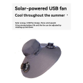 Portable Solar Charging Cap with Two Fan Solar Fan Cap for Outdoor Camping Hiking Fishing Sunscreen Fisherman Hat.
