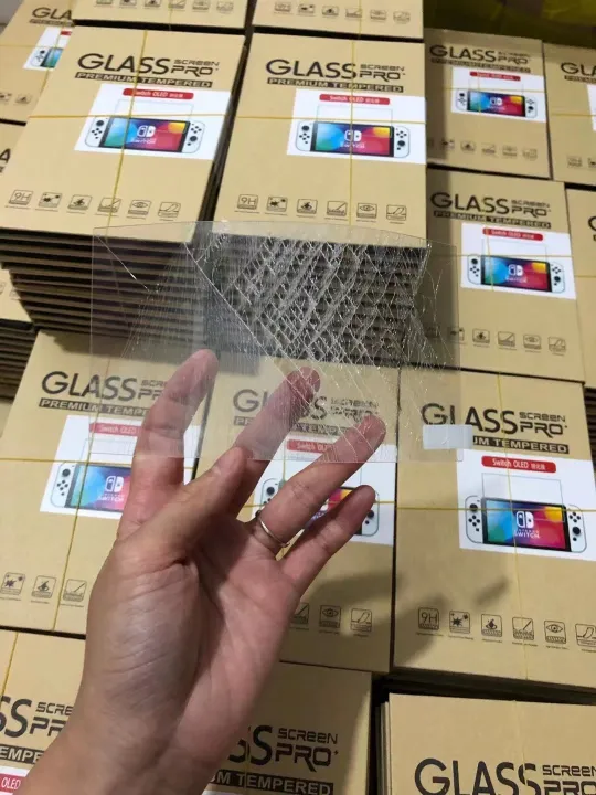 SWITCH%20OLED%20Host%20Tempered%20Film%20switch%20oled%20Screen%20Protector%20Tempered%20Glass%20Film%200.3mm%20-%20Image%204