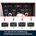 Car Air Conditioning Control Computer Panel Button Switch Cover.