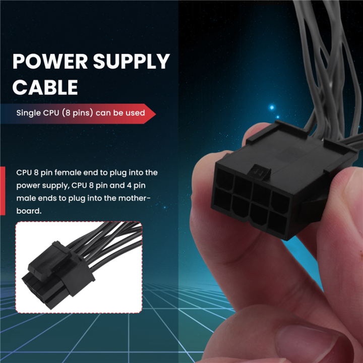 CPU%208%20Pin%20Female%20to%20CPU%208%20Pin%20ATX%204%20Pin%20Male%20Power%20Supply%20Cable(20cm)%20-%20Image%205