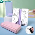 New 2 in1 Multi-function Bookhelf Pencil Cae / Pupil Correct Poture Gift Reading Book Holder  Double-layer Large-capacity tationery Cae / Adjutable Pen Box Writable Eraable. 