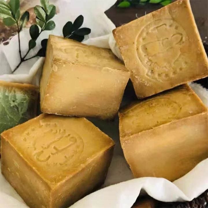 Syria imported Aleppo laurel olive oil face wash handmade ancient soap oil control body cleansing bath soap