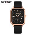 Sanda Women's Elegant Casual Business Square Diamond Quartz Watch SD1134-2.