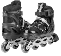 Inline Roller Skating Shoes - Size (39-42) - Black - Sports Alpha. 