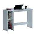 DeckUp Apollo Engineered Wood Paticle Board Study & Computer Table and Office Desk (White, Matte Finish).