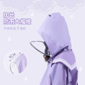 Raincoat for kids cute baby poncho for boys and girls outdoor cartoon waterproof cape reflective raincoatSmartwatches.