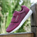 Middle-Aged and Elderly Walking Shoes Men's Shoes Morning Exercise Square Dance Sports Running Shoes Women's Safe Outer Wear Mesh Surface Shoes Pieces.