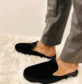 Velvet Loafer Half Shoes For Men - Loafer For Men - Lofar - shoes for men. 