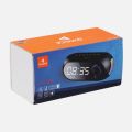 KISONLI LP-2S Wireless Bluetooth Digital Alarm Clock Music Speaker with RGB Light and TF Card for Mobile Phone Large LCD Display. 