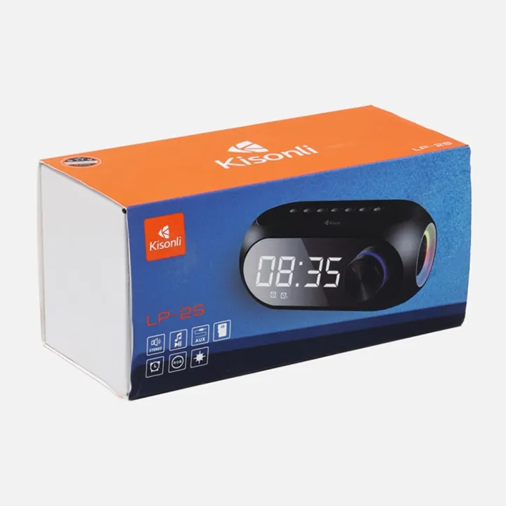 KISONLI%20LP-2S%20Wireless%20Bluetooth%20Digital%20Alarm%20Clock%20Music%20Speaker%20with%20RGB%20Light%20and%20TF%20Card%20for%20Mobile%20Phone%20Large%20LCD%20Display%20-%20Image%204