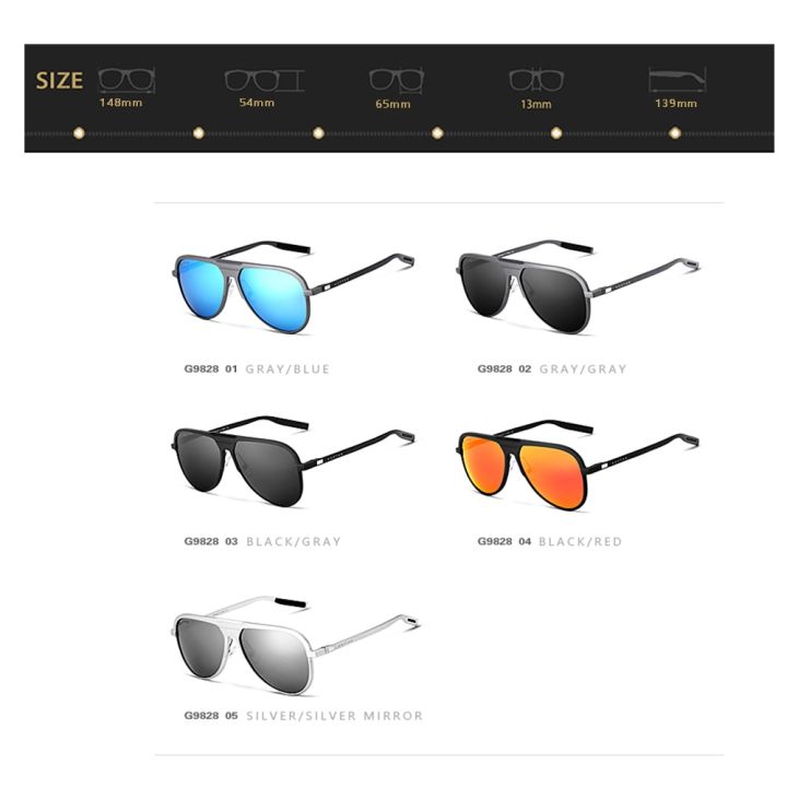 GUZTAG%20Unisex%20Sunglasses%20Aluminum%20Polarized%20UV400%20Mirror%20Classic%20Sun%20Glasses%20Men%20Women%20Driving%20Vaction%20For%20Female%20Male%20G9828%20-%20Image%204