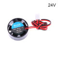 Mini 2510 25*10MM DC 5V 9V 12V 24V Round 2-Pin Cooler Brushless Chipset Heatsink Mute Mini Notebook Micro Cooling Fan Ruishu.