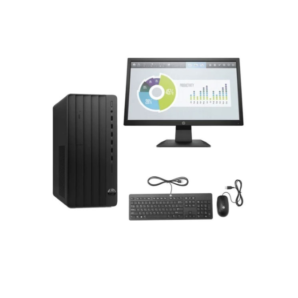 HP 280 Pro G9 12th Gen i7-12700 3.6 to 4.9GHz, 8GB, 512GB SSD Brand PC With 19.5 Inch Monitor #827R7PA