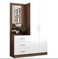 RK Stylish White Vanity Dresser and Cupboard.