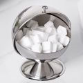 Stainless Steel Spice Condiment Seasoning Jar Box with Swivel Cover Salt Sugar Container for Kitchen Cooking Tools. 