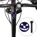 Headset Stem Top Cap Cover Bike Headset Caps for Road Bikes Bicycling Biking Colorful. 