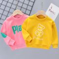 Children's Sweater Autumn Boys and Girls New Top Baby Loose T-shirt out Knitted round Neck Autumn Clothes. 