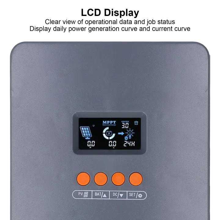 Photovoltaic%20Charging%20Controller,%20MPPT%20Solar%20Charge%20Controller%20High%20Efficiency%20Multiple%20Load%20Control%20LCD%20Display%20for%20Power%20Generation%20System%20-%20Image%206