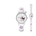 New luminous girls junior high school and primary school students cute cartoon watch Coolomi children's quartz watch.