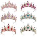 Luxury Elegant Crystal Princess Crown Hair Accessories Tiara For Women Party Rhinestone Wedding Bridal Crown New Head Jewelry Yao Store.