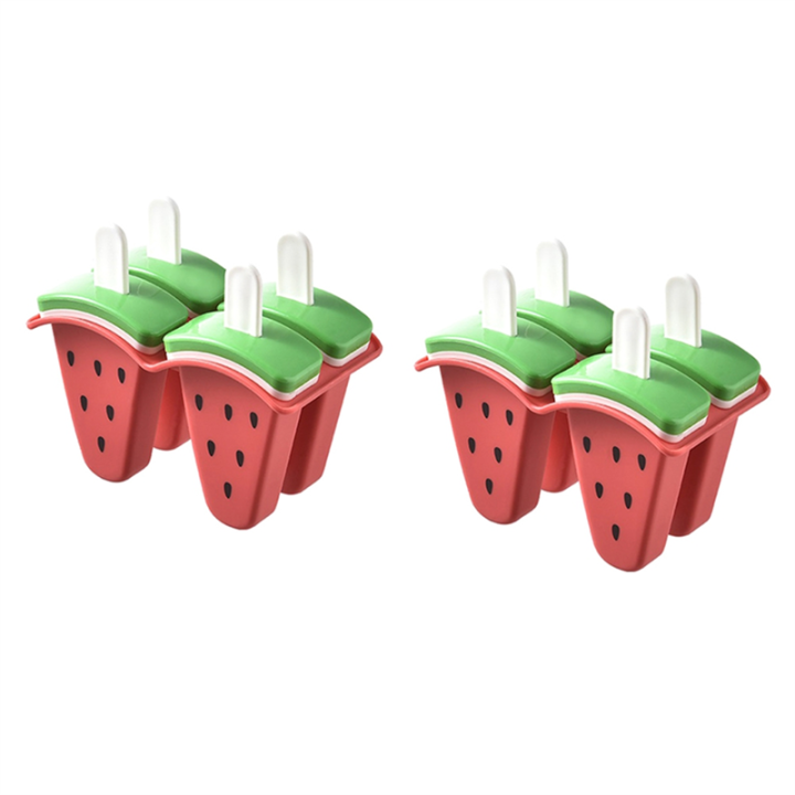 Ice Cream Popsicles Mold Watermelon Shaped Ice For Molds