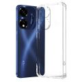 For itel Power 55 Silicone Case Crystal Clear Soft TPU Ultra-Thin Transparent Flexible Protective Mobile Phone Back Cover.