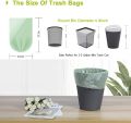 20-100pcs Biodegradable Garbage Bags Ecological Disposable For Trash Can Home And Kitchen Wastebasket Compostable Good Household. 