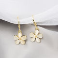 Exquisite Opal Flower Earrings Fashion Sweet Small Fresh Earrings for gilrs for women low price. 