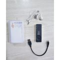 AR08 Mp3 Music Player With Loudspeaker Black. 