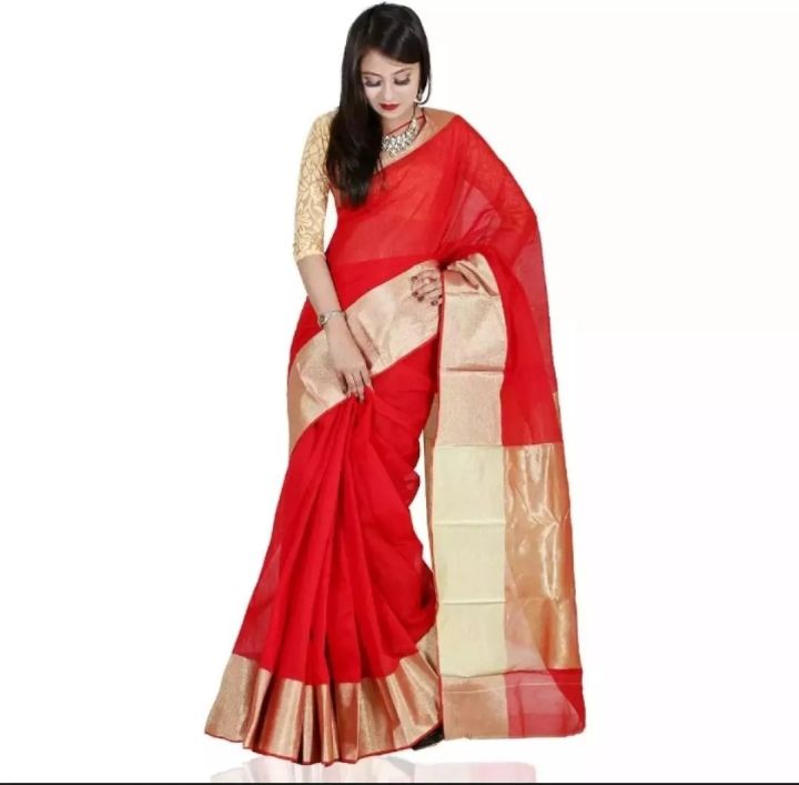 Halfsilk%20Tangail%20Tat%20Saree%20For%20Women%20-%20Sari%20-%20Elevate%20Your%20Ethnic%20Look%20with%20Traditional%20Craftsmanship%20-%20Image%202