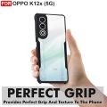 OPPO K12X 5G Protective Black Border Crystal Clear Xundd Mobile Back Case Cover. 