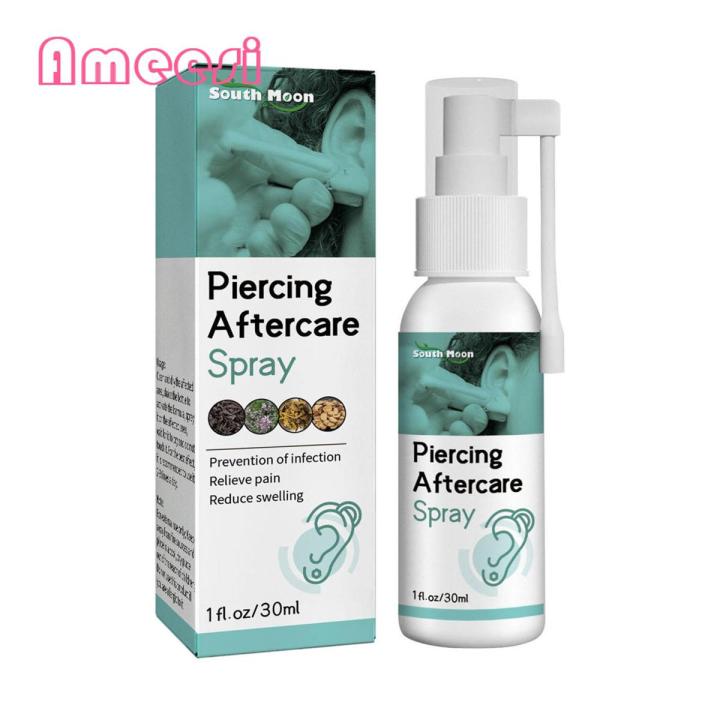 Ameesi Ear-piercing Cleaner Non-irritating Piercing Aftercare Cleaning Spray