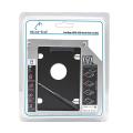 Universal SATA 12.7mm Caddy, 2nd SSD or Hard Disk Drive Caddy for CD/DVD Drive Slot (Add Second 2.5" SATA HDD/SSD to Your Laptop) Support All Brand Laptop.