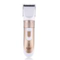 Kemei Rechargeable Hair Clipper and Trimmer Km 9020   Gold and White. 