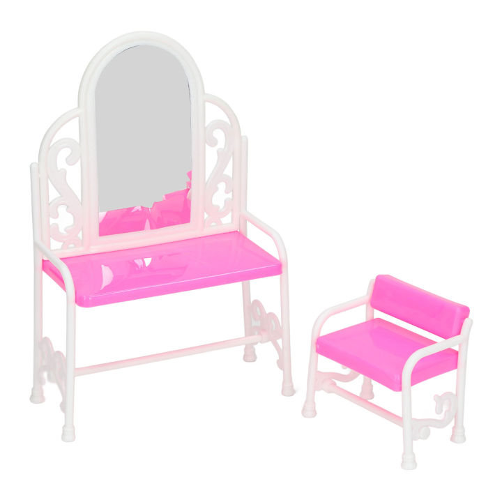 Mini%20Dollhouse%20Chair%20Bright%20Color%20Dollhouse%20Furniture%20Chair%20Plastic%20DIY%20Toy%20Lifelike%20Simulation%20with%20Mirror%20for%20-%20Image%208