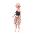 【The road to happiness Store】Handmade Doll Dress for Barbie Doll Princess Short Gown Skirt Daily Pants Fashion Doll Accessories. 