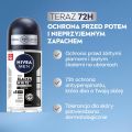 NIVEA MEN Deodrant Black&White 72 H Invisible Fresh Antiperspirant in the ball for men 50ml.