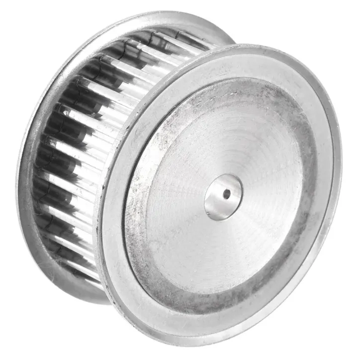 Durable%205mm%20Pitch%205M%2025Teeth%20Timing%20Pulley%20Silver%20Tone%20Aluminum%20Timing%20Belt%20Drive%20Without%20Step%20AF%20Type%20Idler%20Pulley%20Belt,%203D%20Printer,%20CNC%20-%20Image%204