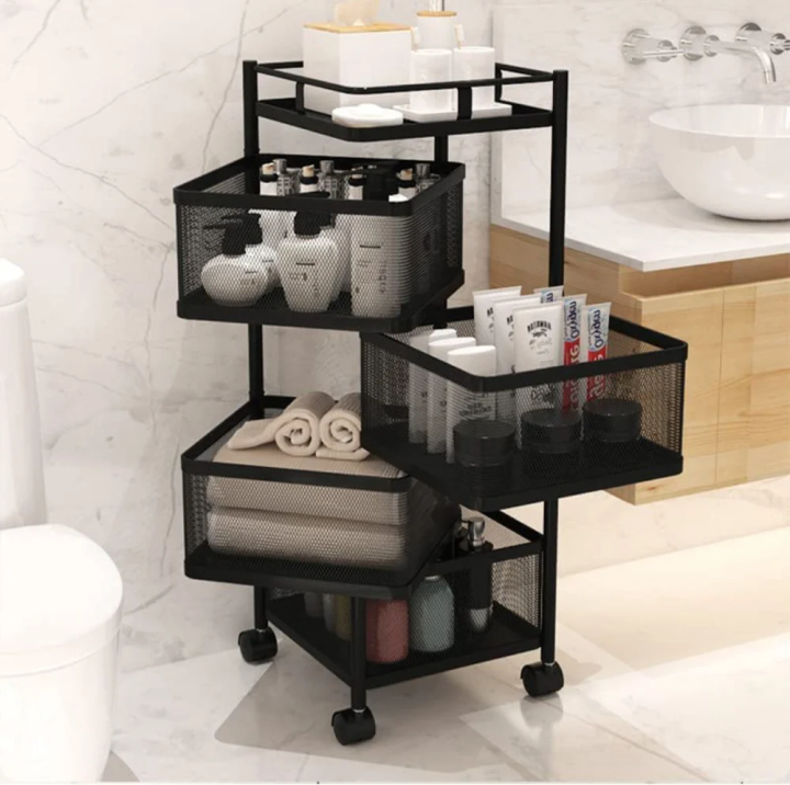 Stainless Steel 4 Layer Square Vegetable Rack, Stainless Steel 4 Layers ...