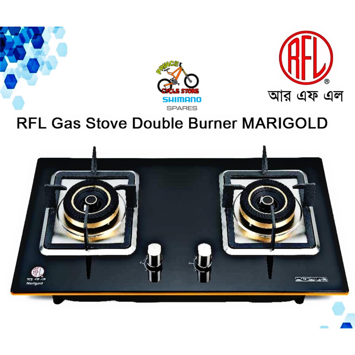 RFL MARIGOLD GAS STOVE DOUBLE BURNUR LPG
