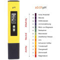 PH Meter Tester Digital PH Meter 0.01 PH Water Quality Test Digital Tester for Kitchen, Aquarium, Pool, Laboratory.