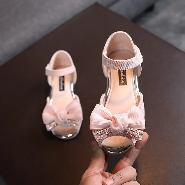 Kids%20Girls%20Diamond%20Bow%20Princess%20Slip-On%20Sandal%20(18%20months%20-%206%20years)%20for%20yours%20Baby%20smile%20-%20Image%204