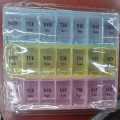 Weekly Medicin Organizer,3-Times-A-Day 7 Day. 