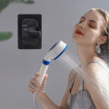 Non Punching Bathroom Handheld Shower Stand ABS Adjustable No Drilling Wall Mount Bracket. 