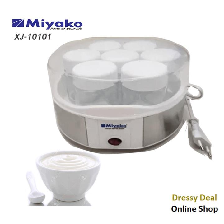 Miyako XJ-10101 Automatic Electric Doi Maker,Yogurt Maker with 7 jar