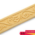 3D Wall Trim Line Skirting Border Decor Sticker Self Adhesive 1 piece 2.3meter/08cm Edge Banding Frame Waterproof Wall Stick.